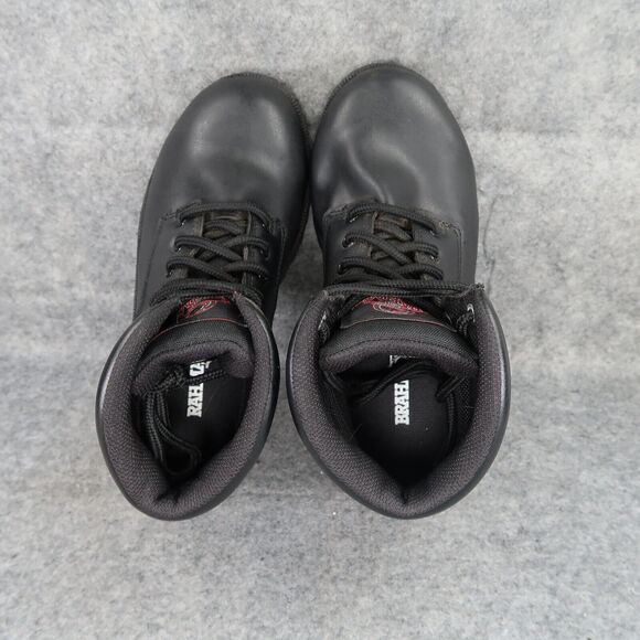 Brahma Shoes Mens 7 Boots Work Utility Slip Oil Resistant Combat Black Lace Up main image 7